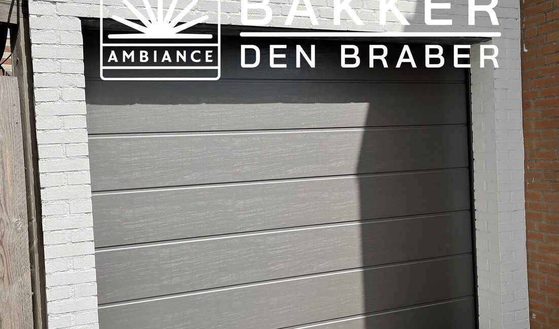 Hormann 2LPU42 M-Profiliring Woodgrain RAL 9007